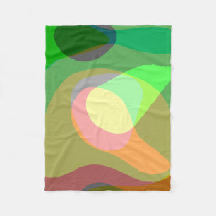 Manta Polar Groovy Retro Resumen Art. 710