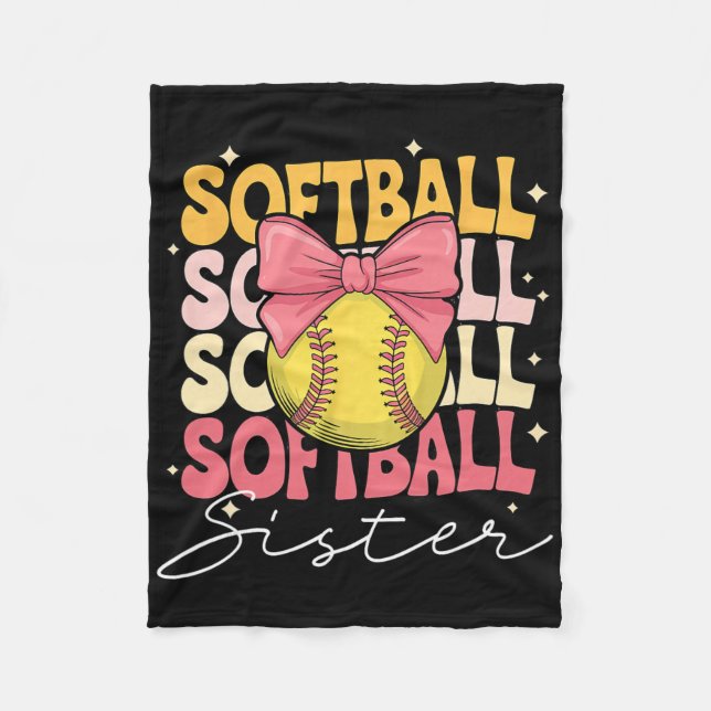 Manta Polar Groovy Softll Sister Coquette Bow Softll  (Anverso)