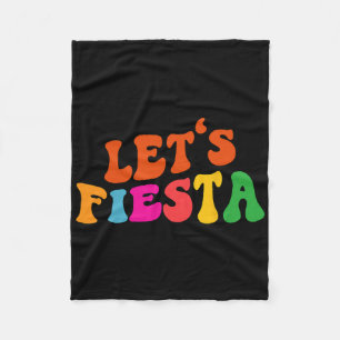 Manta Polar Groovy vamos a fundar al Cinco De Mayo
