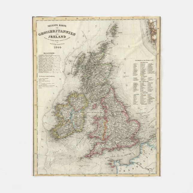 Manta Polar Grossbritannien, Irlanda (Anverso)