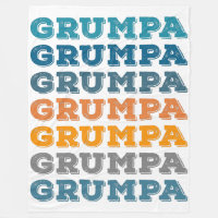Grumpa | Gracioso Diseño de Texto Retro Abuelo Gru