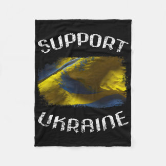 Manta Polar Grunge Stand With Ukraine Statement Piece For Supp