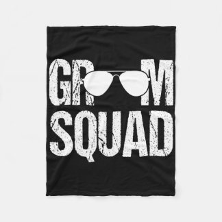 Manta Polar Grupo de Padrinos de Boda Partido de Soltero Squad