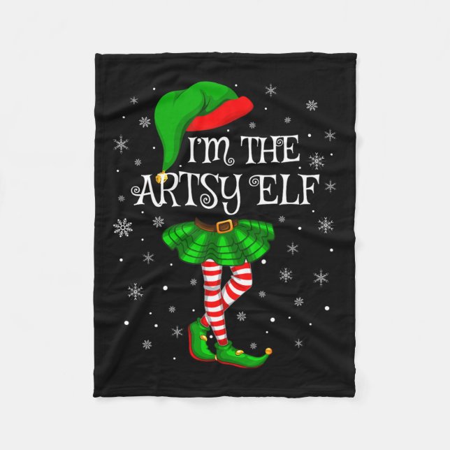 Manta Polar Grupo familiar coincidente Yo soy los Navidades de (Anverso)