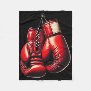 Manta Polar Guantes de boxeo Rojo Boxeo Deportivo Kickboxing