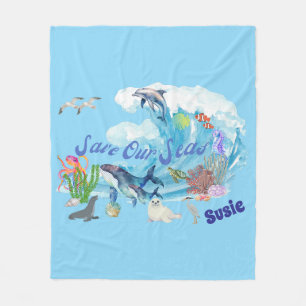 Manta Polar Guardar nuestros mares de forma personalizada
