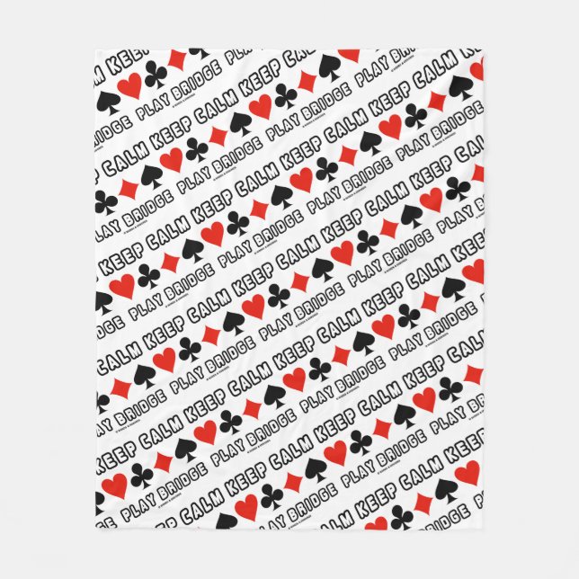 Manta Polar Guarde el humor tranquilo de los juegos de la (Anverso)