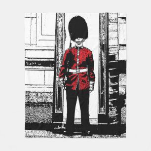 Manta Polar Guardia del Buckingham Palace del ilustracion de