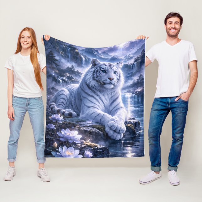 Manta Polar Guardian White Tiger – Silent Strength and Gentle  (In situ)
