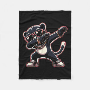 Manta Polar Guay Dabbing Panther Black con Sungles Guay