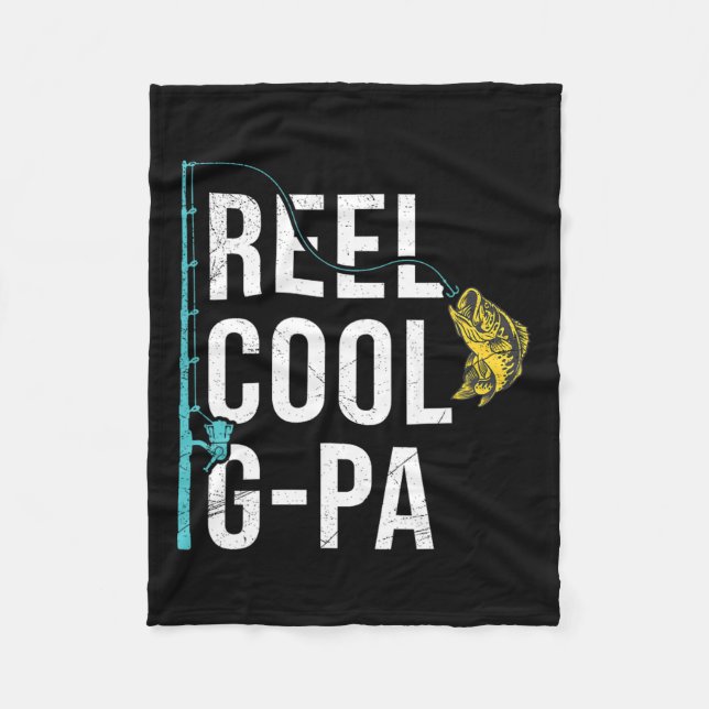 Manta Polar Guay G-pa Pescador Shirny Funny Abuelo Fa (Anverso)