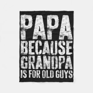 Manta Polar Guay Grandpa Art Para Los Hombres Abuelo Papa Pare