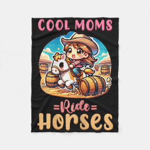 Manta Polar Guay Moms Horses I Hincha Pony Ecuestres