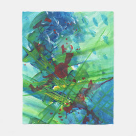 Manta Polar Guay Resumen de modernidad Aluminio de arte acríli