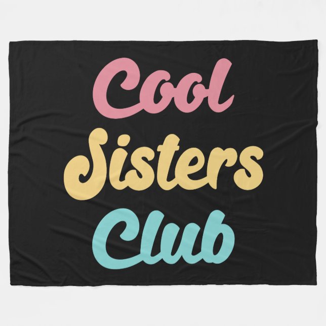 Manta Polar Guay Sisters Club II (Frente (Horizontal))
