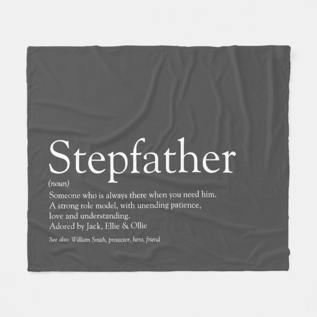 Manta Polar Guay Stepfather, Stepdad Definition Modern Grey (Frente (Horizontal))