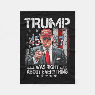 Manta Polar Guay Trump tenía razón acerca de todo lo estadouni