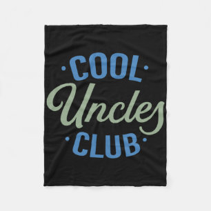 Manta Polar Guay Uncles Club Mejor Tío Cada Vez Funny Pocket F