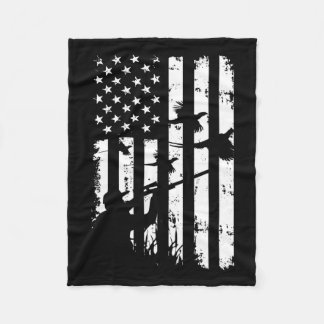 Manta Polar Guay Waterfowl American Vintage Flag Pheasant