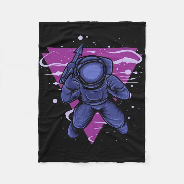 Manta Polar Guerra de astronautas en el espacio (Anverso)