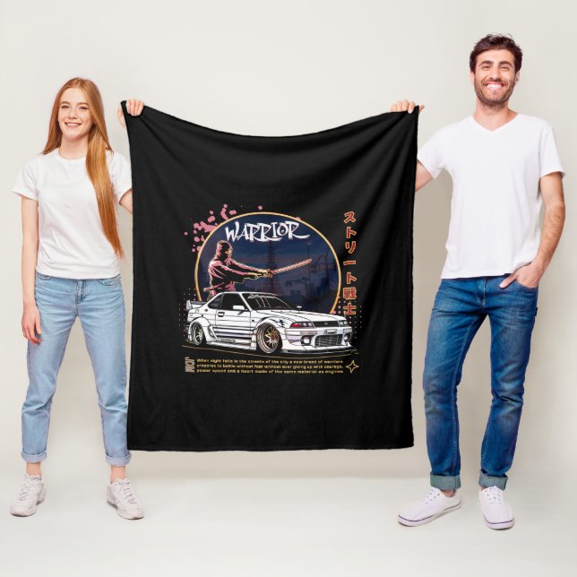 Manta Polar Guerrero de la calle Samurai - Conductor de línea  (In situ)