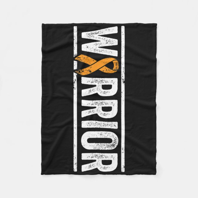 Manta Polar Guerrero de la leucemia - Conciencia del cáncer Na (Anverso)