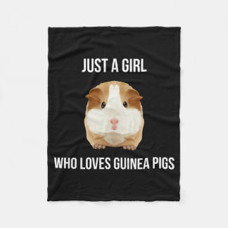 Manta Polar Guinea Pig Just A Girl Loves Wheek
