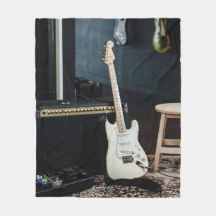 Manta Polar Guitarra Acústica Increíble