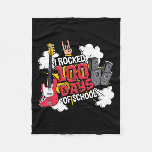 Manta Polar Guitarra De Música Divertida Que Tomé 100 Días De