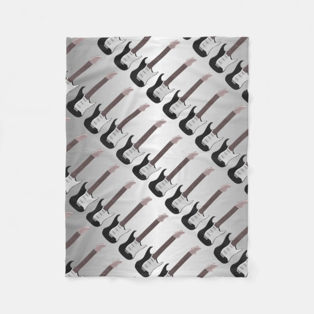 Manta Polar Guitarra eléctrica (Anverso)