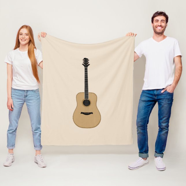 Manta Polar Guitarra encantadora (In situ)