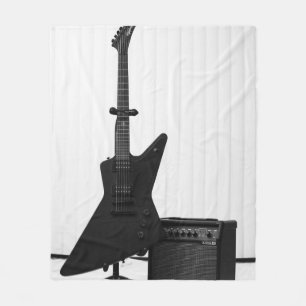 Manta Polar Guitarra hermosa