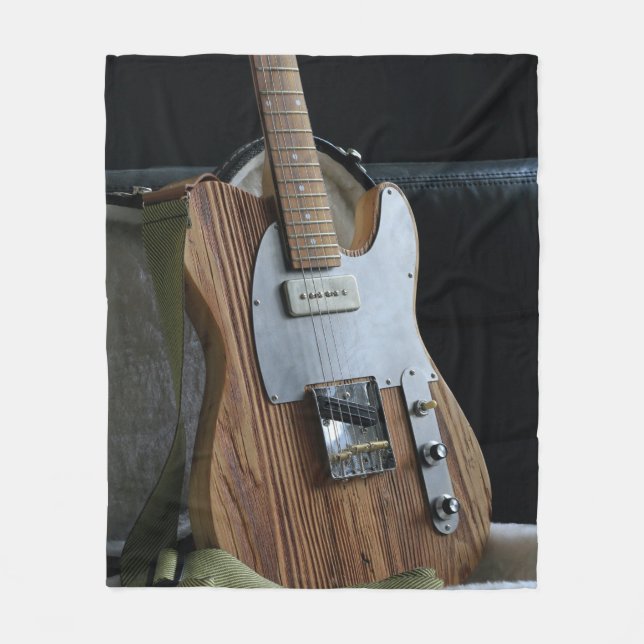 Manta Polar Guitarra maravillosa (Anverso)