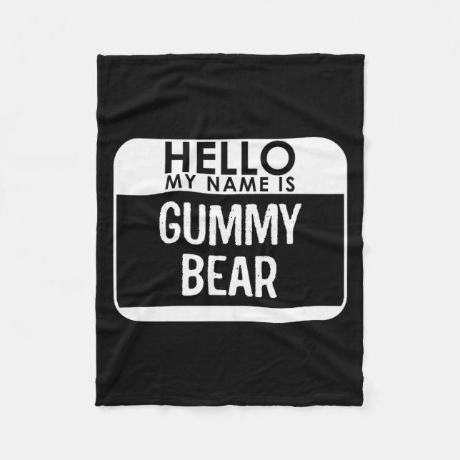 Manta Polar Gummy Bear Costume Funny Easy Last Minute Hallowee (Anverso)