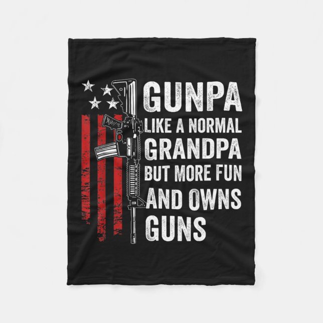 Manta Polar Gunpa Como Un Abuelo Normal Pero Más Diversión Y D (Anverso)