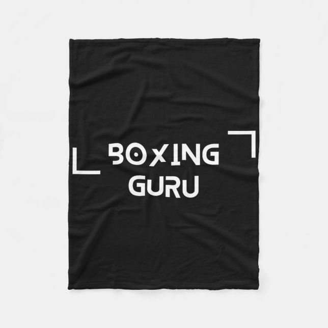 Manta Polar Gurú de boxeo (Anverso)