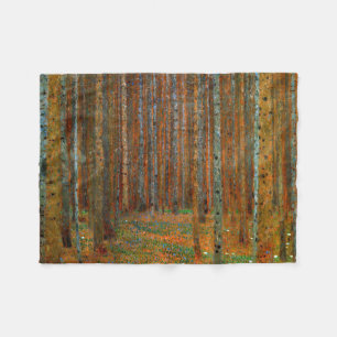 Manta Polar Gustav Klimt - Bosque Pino de Tannenwald
