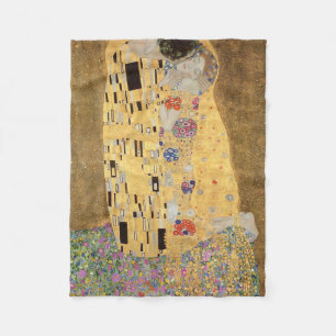 Manta Polar Gustav Klimt   El Beso, 1907-08