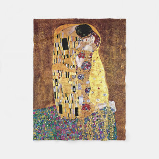 Manta Polar Gustav Klimt - El Beso - Arte Nouveau Antiguo