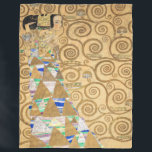 Manta Polar Gustav Klimt - Expectativa, Frieze Stoclet<br><div class="desc">El árbol de la vida,  Stoclet Frieze,  Expectation - Gustav Klimt,  Cardboard,  1909</div>