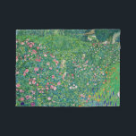 Manta Polar Gustav Klimt - Paisaje de los jardines italianos<br><div class="desc">Paisaje Jardín Italiano / Paisaje Horticultural Italiano - Gustav Klimt,  Petróleo en Lienzo,  1913</div>