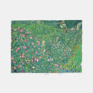 Manta Polar Gustav Klimt - Paisaje de los jardines italianos