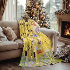 Manta Polar Gustav Klimt Personalizado El Mensaje De Amor Del 