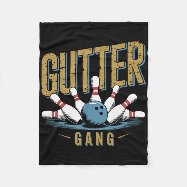 Manta Polar Gutter Gang Bowling Funny Bowler 1  (Anverso)