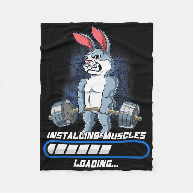 Manta Polar Gym Bodybuilding Installing Muscles  (Anverso)