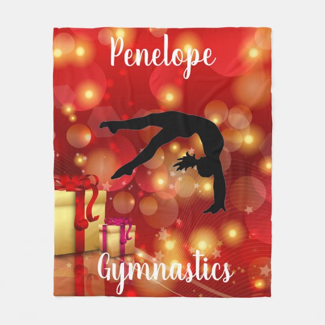 Manta Polar Gymnastics Bokeh Gifts n' Glitz (Anverso)