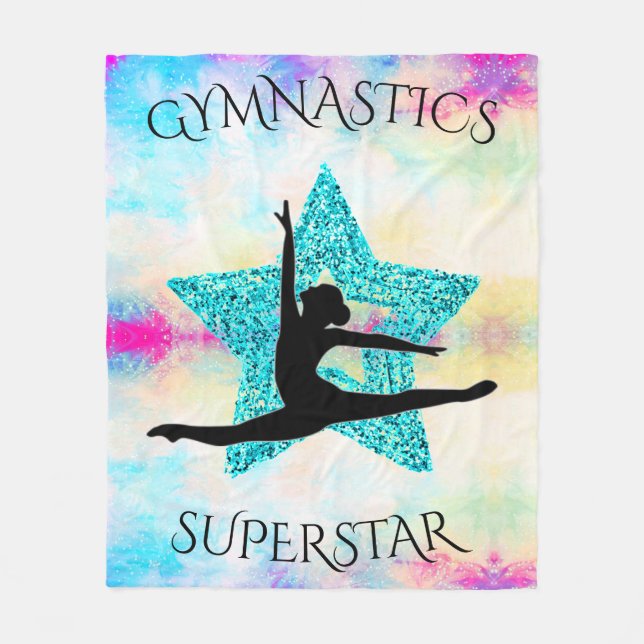 Manta Polar Gymnastics Superstar Fleece Blanket (Anverso)