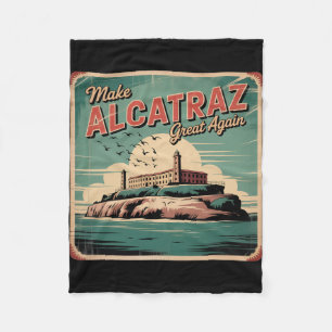 Manta Polar Hacer a Alcatraz grande de nuevo Trump 2025 Divert