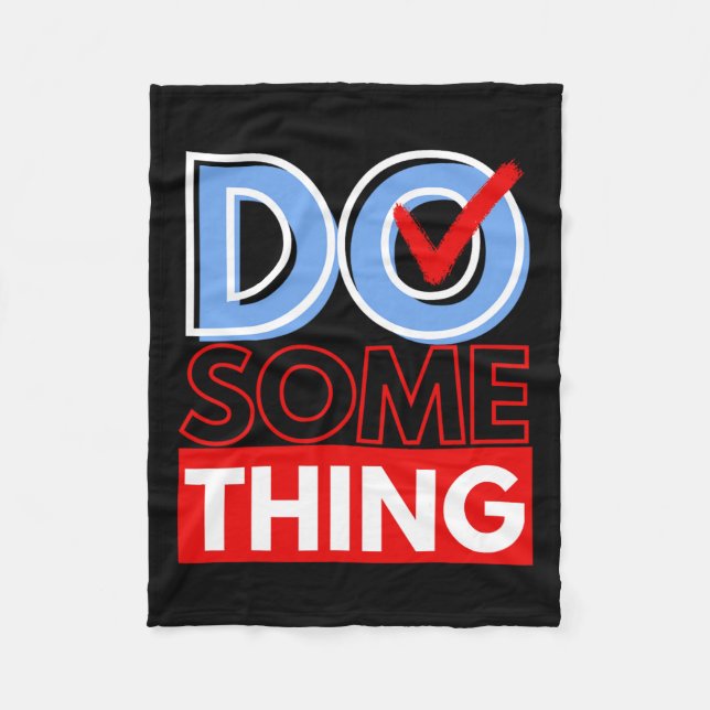 Manta Polar Hacer algo Michelle Obama Harris Wheimer 2024 (Anverso)