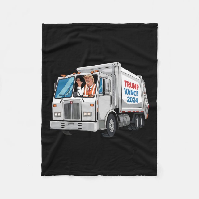 Manta Polar Hacer grande a Garbyge estadounidense de nuevo a T (Anverso)